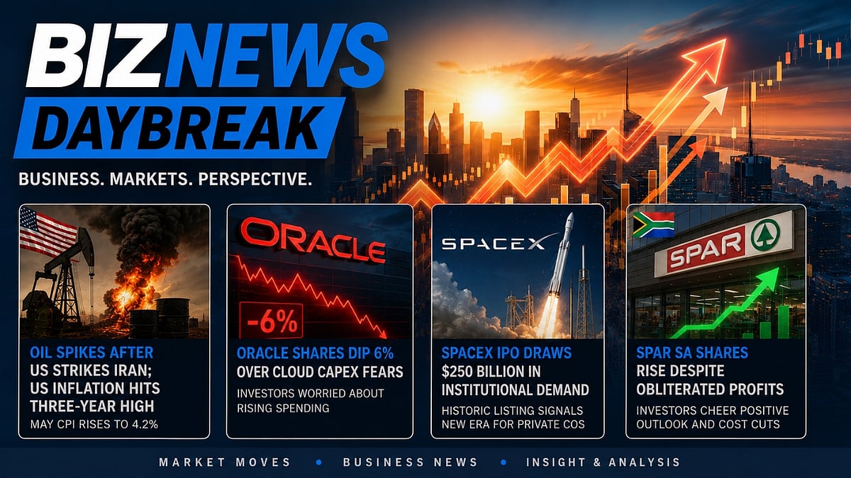 BN Daybreak – Thu 11 June 2026: US-Iran clashes spurn inflation; SA Cops threatened; Spar rallies