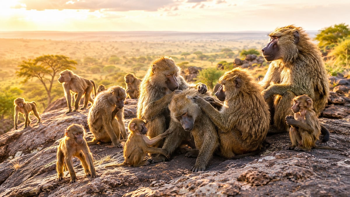Baboon research delivers a message for humans: flying solo cuts your lifespan. Dramatically.