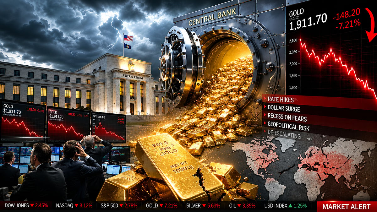 Duarte da Silva: Gold’s $1,500 fall from grace – Fear trade done, long thesis intact