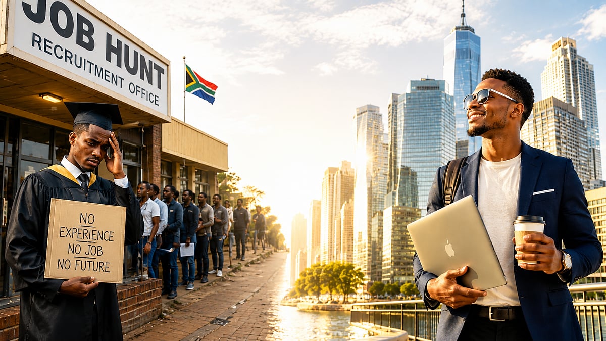 Should your graduate child spend the next decade in SA or America? An economist does the maths — and it’s brutal