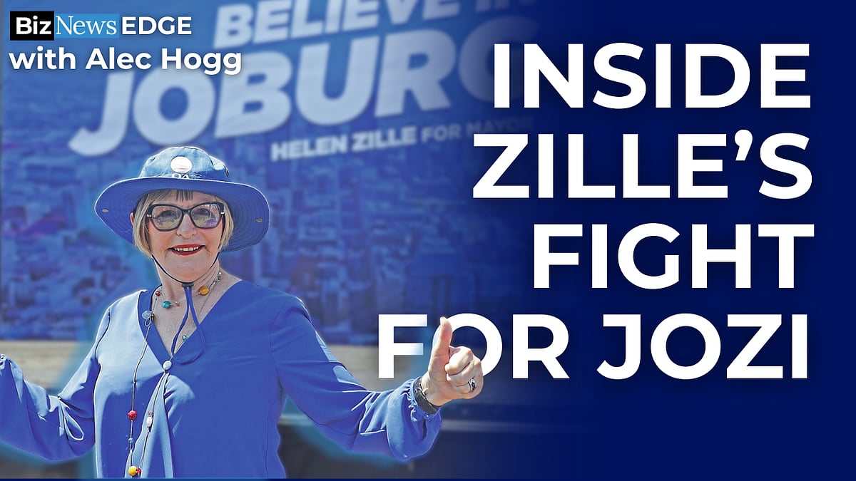 BizNews Edge: Helen Zille – “Joburg’s expenditure on infrastructure is actually criminal”