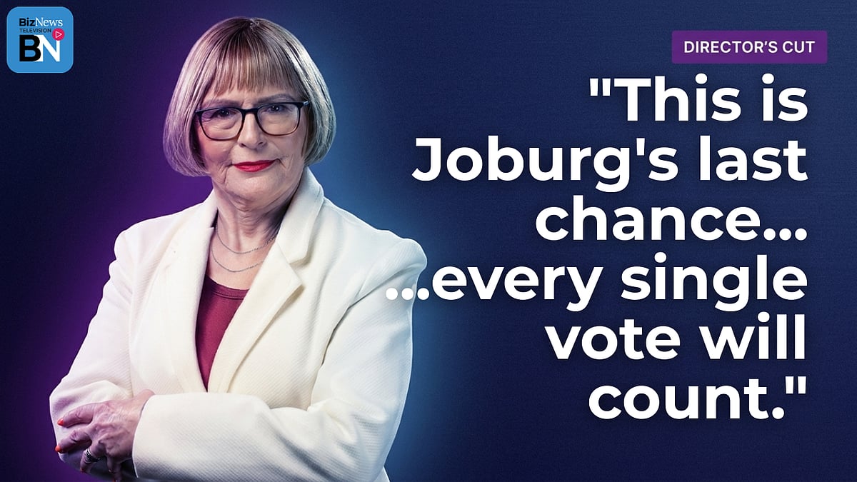 Director’s Cut – Helen Zille: Time is running out for bankrupt Joburg to be saved